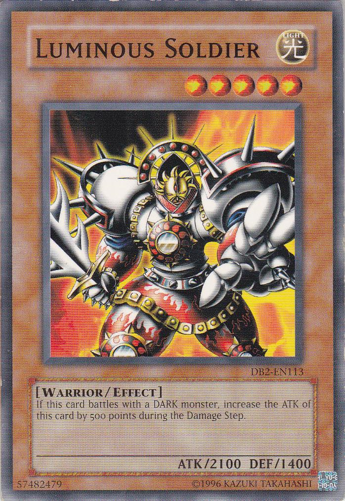 Luminous Soldier [DB2-EN113] Common | Jomio and Rueliete's Cards and Comics