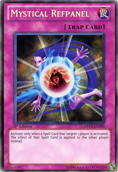 Mystical Refpanel [DREV-EN090] Secret Rare | Jomio and Rueliete's Cards and Comics