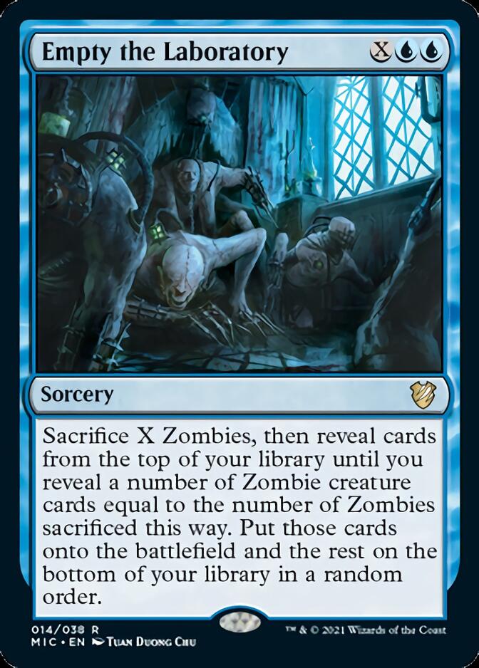 Empty the Laboratory [Innistrad: Midnight Hunt Commander] | Jomio and Rueliete's Cards and Comics