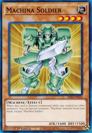 Machina Soldier [SR10-EN010] Common | Jomio and Rueliete's Cards and Comics