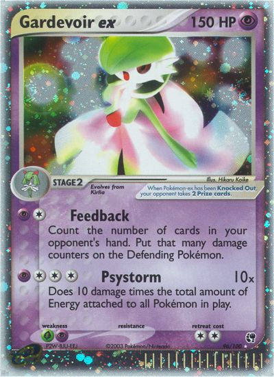 Gardevoir ex (96/100) [EX: Sandstorm] | Jomio and Rueliete's Cards and Comics