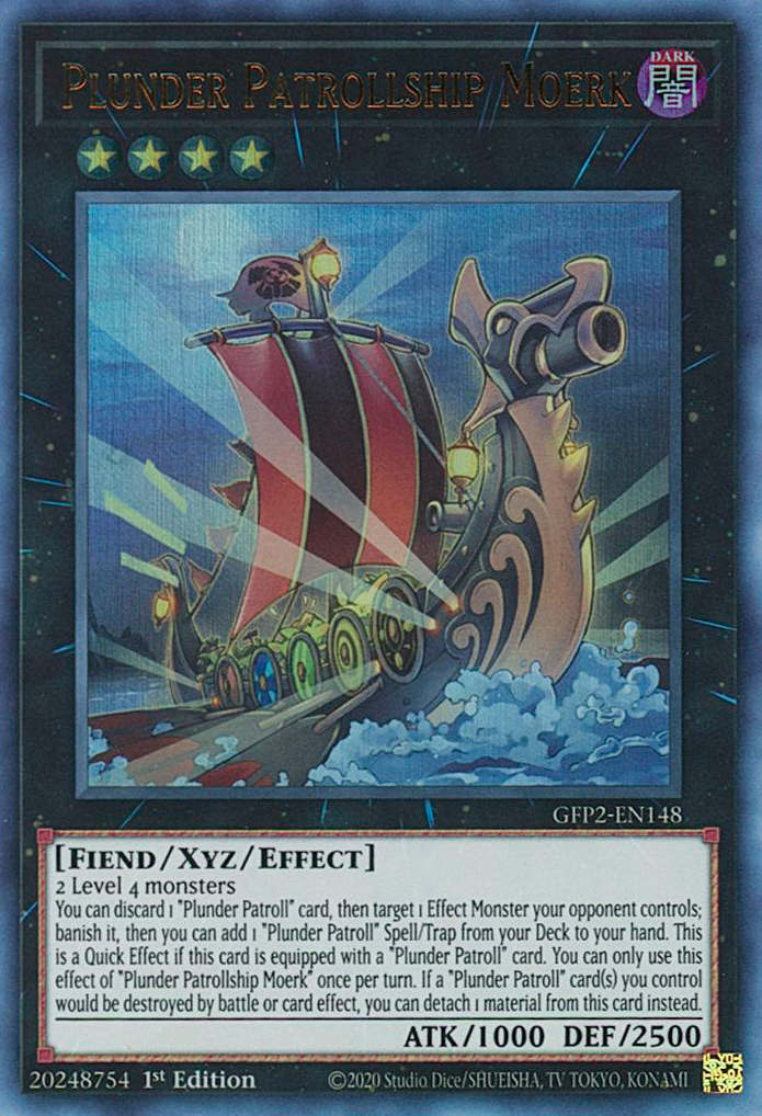 Plunder Patrollship Moerk [GFP2-EN148] Ultra Rare | Jomio and Rueliete's Cards and Comics