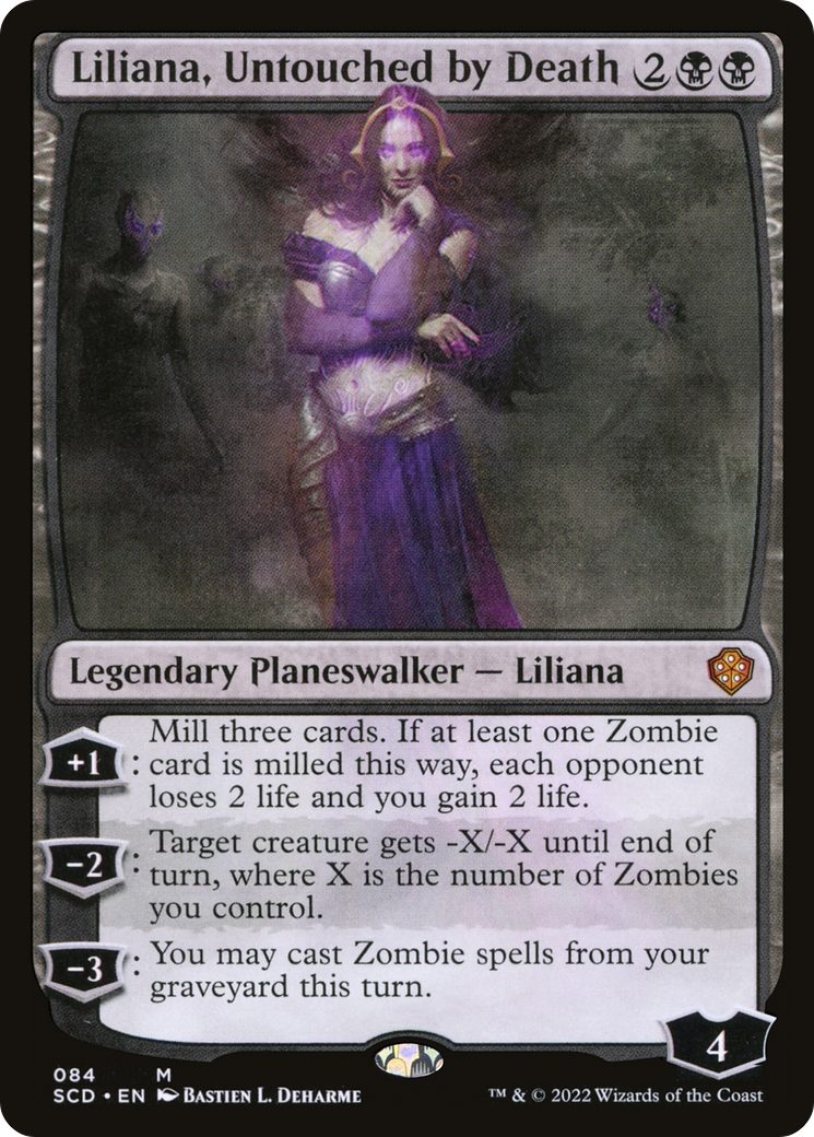 Liliana, Untouched by Death [Starter Commander Decks] | Jomio and Rueliete's Cards and Comics