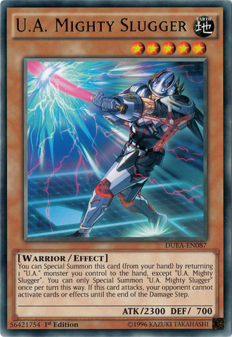 U.A. Mighty Slugger [DUEA-EN087] Rare | Jomio and Rueliete's Cards and Comics