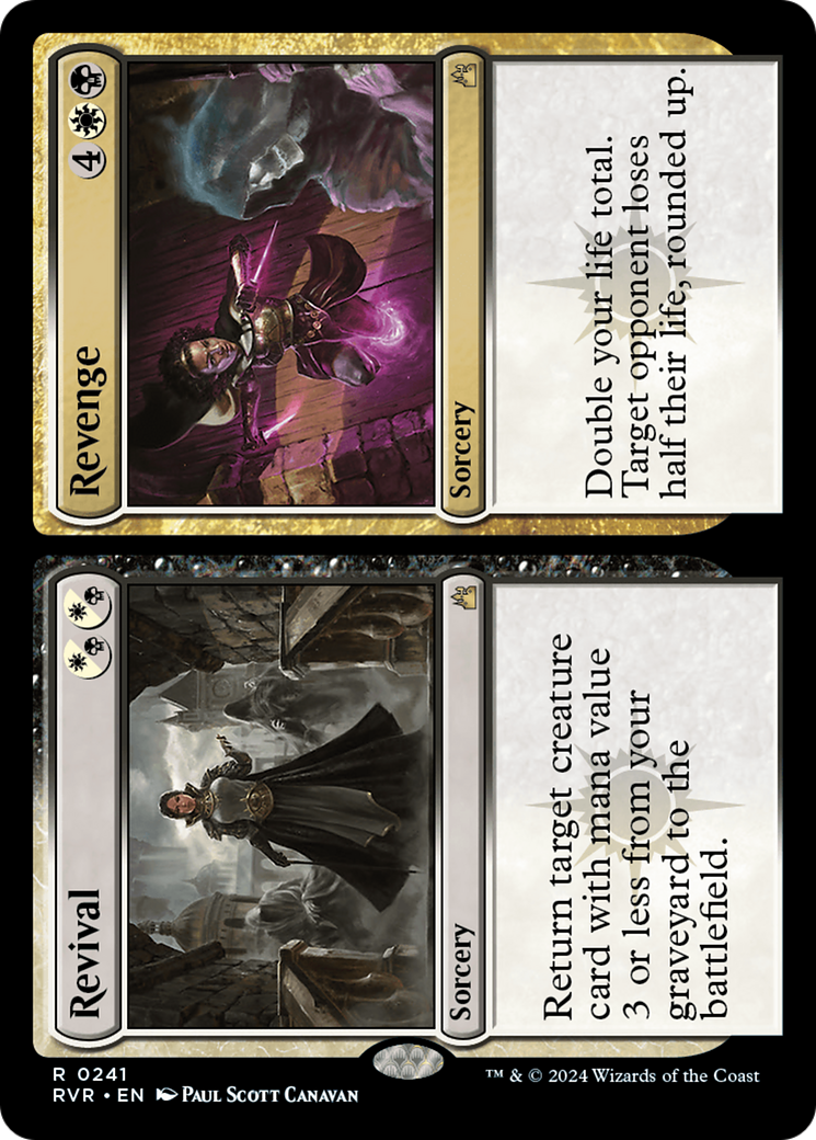 Revival // Revenge [Ravnica Remastered] | Jomio and Rueliete's Cards and Comics