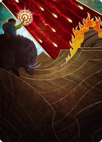 Stone Rain Art Card [Strixhaven: School of Mages Art Series] | Jomio and Rueliete's Cards and Comics