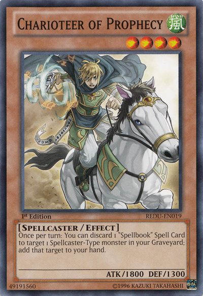 Charioteer of Prophecy [REDU-EN019] Common | Jomio and Rueliete's Cards and Comics