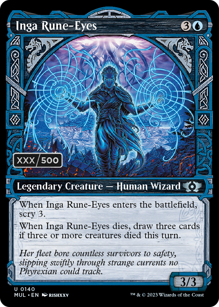Inga Rune-Eyes (Serialized) [Multiverse Legends] | Jomio and Rueliete's Cards and Comics