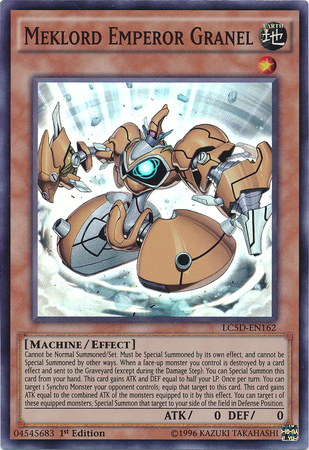 Meklord Emperor Granel [LC5D-EN162] Super Rare | Jomio and Rueliete's Cards and Comics