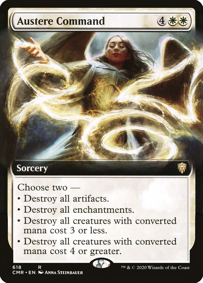 Austere Command (Extended Art) [Commander Legends] | Jomio and Rueliete's Cards and Comics
