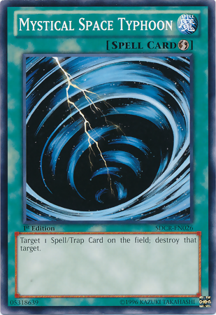 Mystical Space Typhoon [SDCR-EN026] Common | Jomio and Rueliete's Cards and Comics