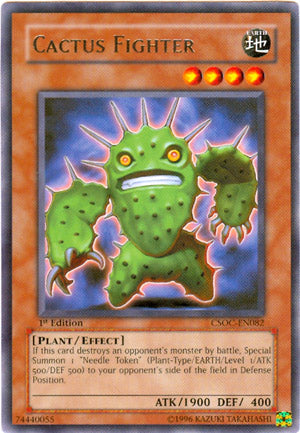 Cactus Fighter [CSOC-EN082] Rare | Jomio and Rueliete's Cards and Comics
