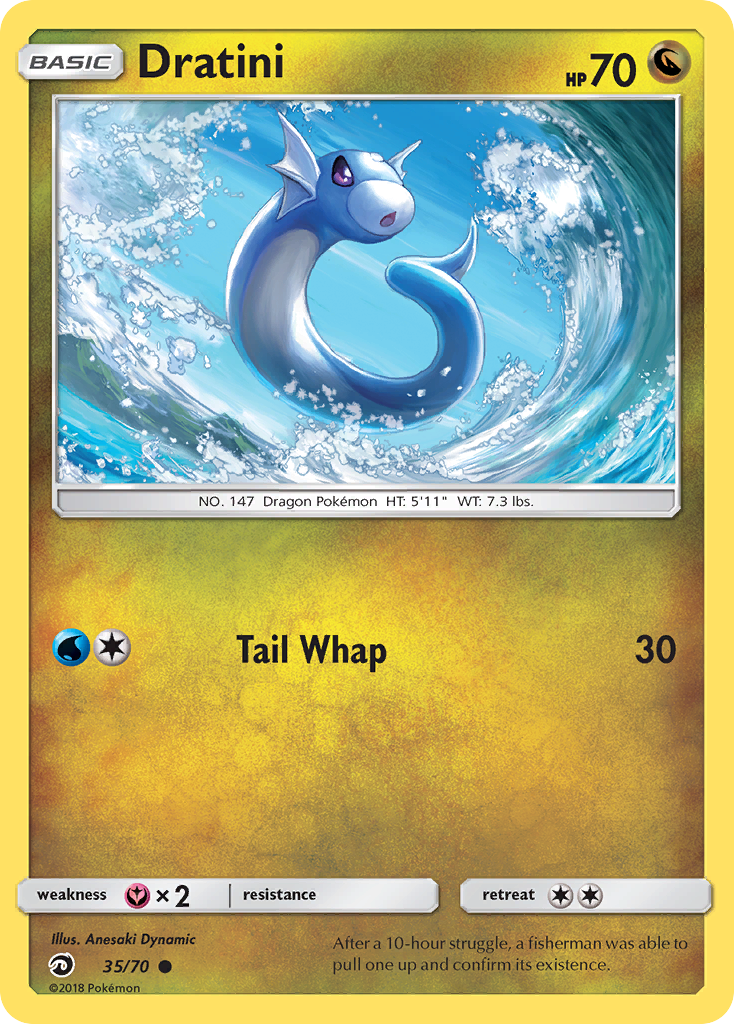 Dratini (35/70) [Sun & Moon: Dragon Majesty] | Jomio and Rueliete's Cards and Comics