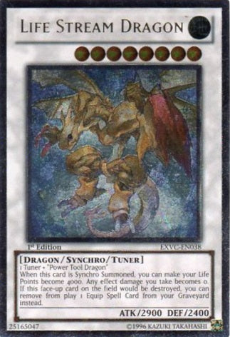 Life Stream Dragon (UTR) [EXVC-EN038] Ultimate Rare | Jomio and Rueliete's Cards and Comics