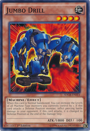 Jumbo Drill [SDGR-EN014] Common | Jomio and Rueliete's Cards and Comics