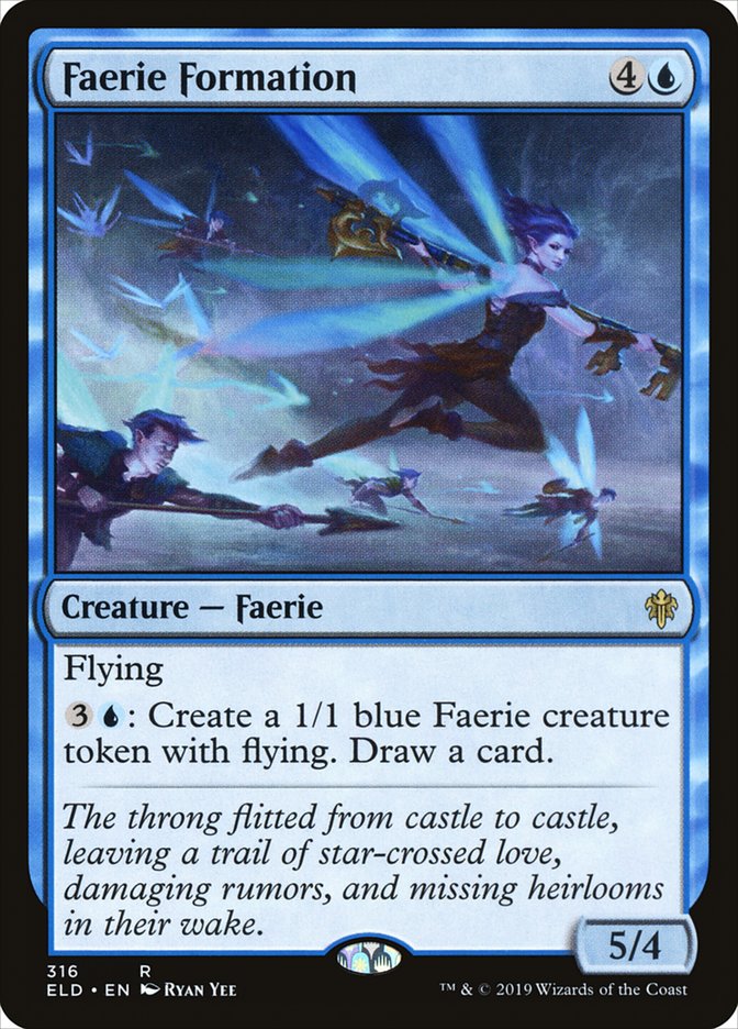 Faerie Formation [Throne of Eldraine] | Jomio and Rueliete's Cards and Comics