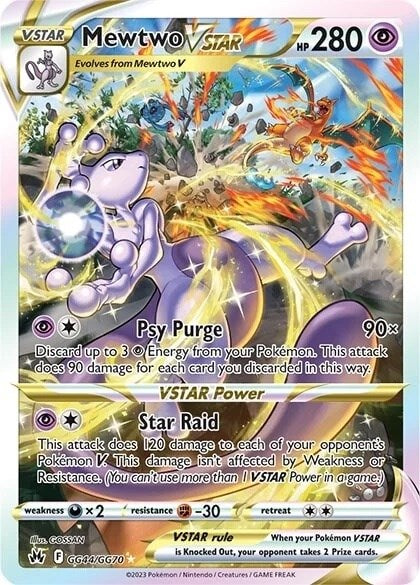 Mewtwo VSTAR (GG44/GG70) [Sword & Shield: Crown Zenith] | Jomio and Rueliete's Cards and Comics
