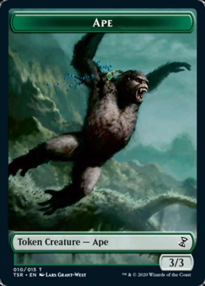 Ape Token [Time Spiral Remastered Tokens] | Jomio and Rueliete's Cards and Comics