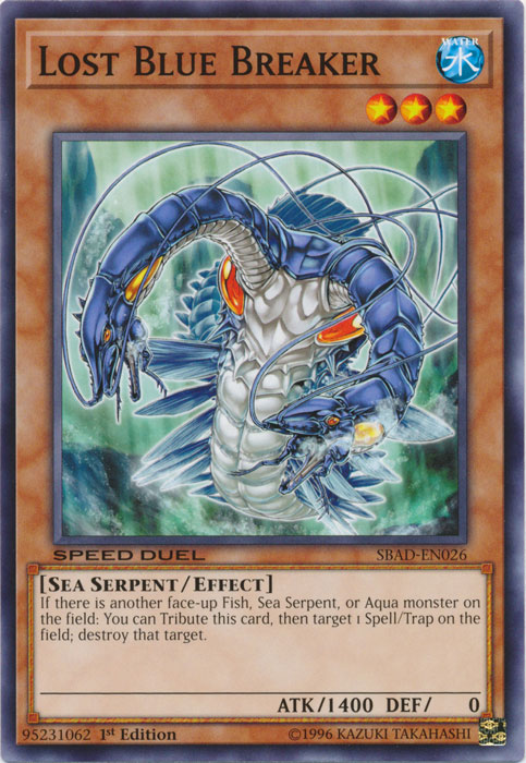 Lost Blue Breaker [SBAD-EN026] Common | Jomio and Rueliete's Cards and Comics