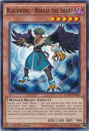 Blackwing - Boreas the Sharp [LC5D-EN126] Common | Jomio and Rueliete's Cards and Comics
