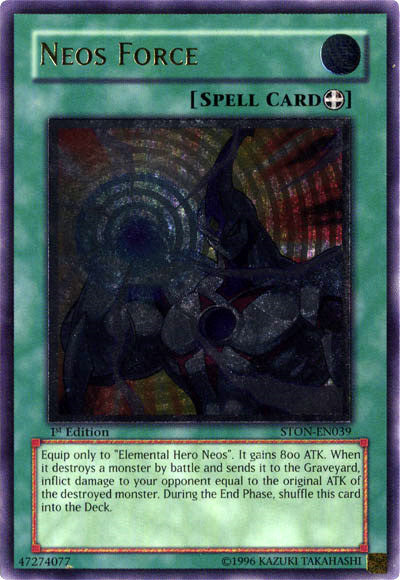 Neos Force (UTR) [STON-EN039] Ultimate Rare | Jomio and Rueliete's Cards and Comics