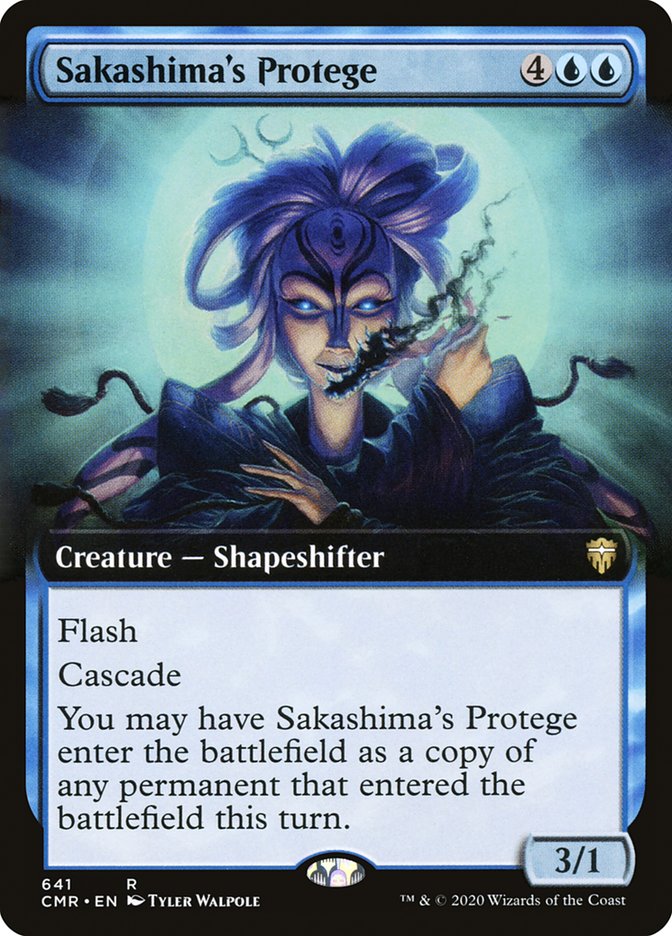 Sakashima's Protege (Extended Art) [Commander Legends] | Jomio and Rueliete's Cards and Comics