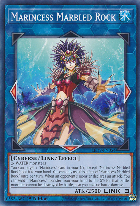 Marincess Marbled Rock [LED9-EN054] Common | Jomio and Rueliete's Cards and Comics