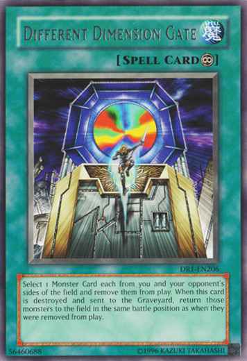 Different Dimension Gate [DR1-EN206] Rare | Jomio and Rueliete's Cards and Comics
