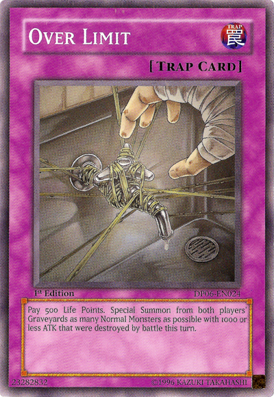 Over Limit [DP06-EN024] Common | Jomio and Rueliete's Cards and Comics