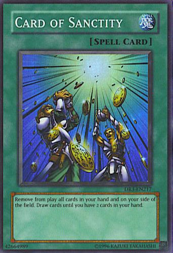 Card of Sanctity [DR3-EN217] Super Rare | Jomio and Rueliete's Cards and Comics