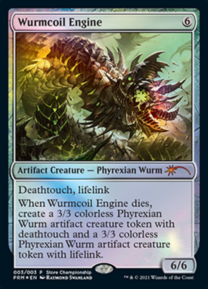 Wurmcoil Engine [Wizards Play Network 2021] | Jomio and Rueliete's Cards and Comics