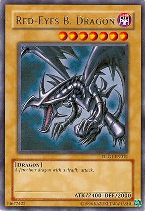 Red-Eyes B. Dragon [DLG1-EN012] Rare | Jomio and Rueliete's Cards and Comics