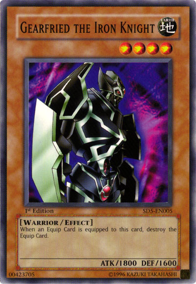 Gearfried the Iron Knight [SD5-EN005] Common | Jomio and Rueliete's Cards and Comics