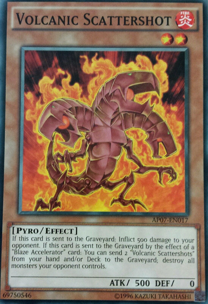 Volcanic Scattershot [AP07-EN017] Common | Jomio and Rueliete's Cards and Comics