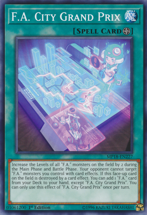 F.A. City Grand Prix [MP18-EN227] Common | Jomio and Rueliete's Cards and Comics