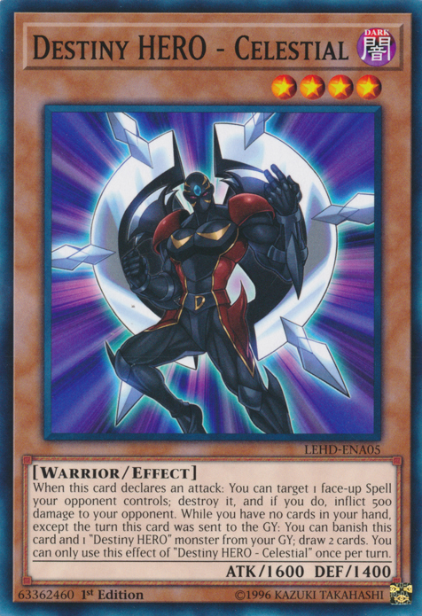 Destiny HERO - Celestial [LEHD-ENA05] Common | Jomio and Rueliete's Cards and Comics