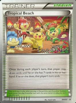 Tropical Beach (BW50) (American Gothic - Ian Whiton) [World Championships 2013] | Jomio and Rueliete's Cards and Comics
