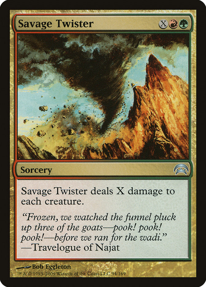 Savage Twister [Planechase] | Jomio and Rueliete's Cards and Comics