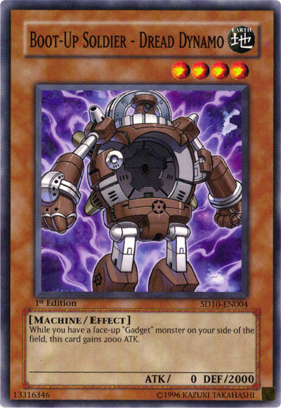 Boot-Up Soldier - Dread Dynamo [SD10-EN004] Common | Jomio and Rueliete's Cards and Comics