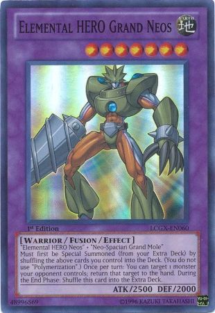 Elemental HERO Grand Neos [LCGX-EN060] Super Rare | Jomio and Rueliete's Cards and Comics