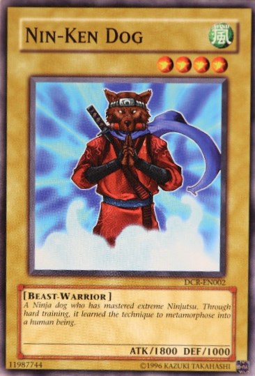 Nin-Ken Dog [DCR-EN002] Common | Jomio and Rueliete's Cards and Comics