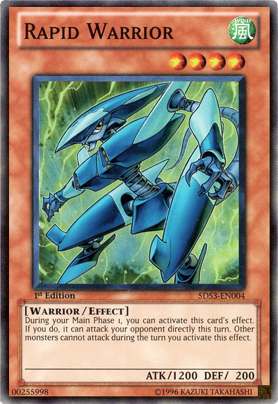 Rapid Warrior [5DS3-EN004] Super Rare | Jomio and Rueliete's Cards and Comics