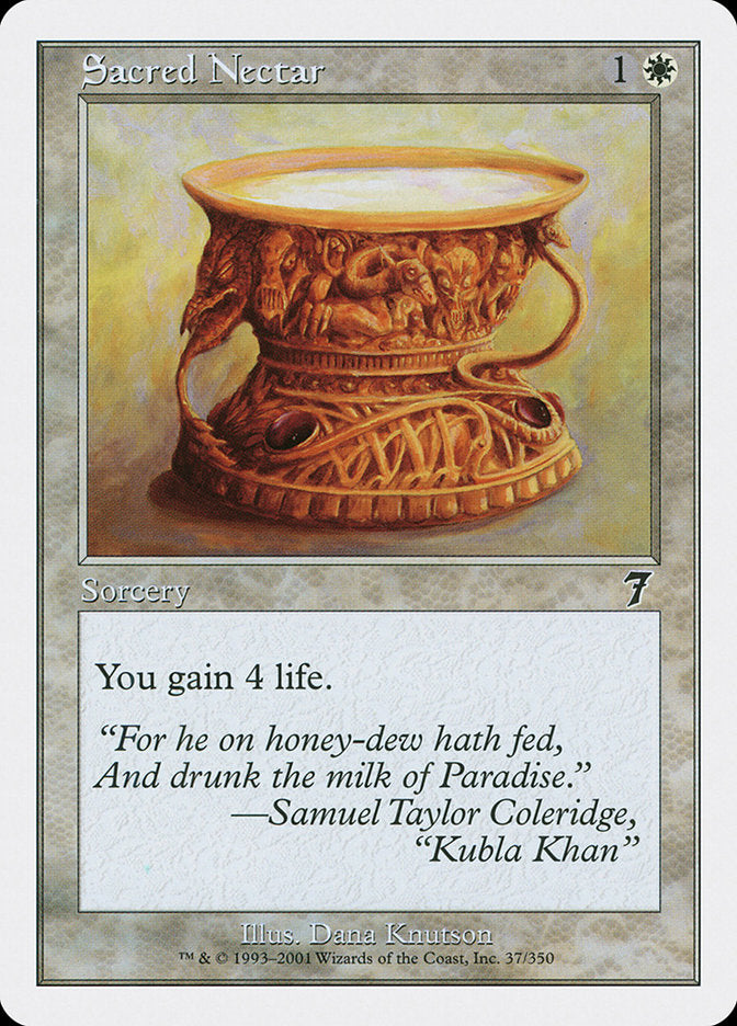 Sacred Nectar [Seventh Edition] | Jomio and Rueliete's Cards and Comics