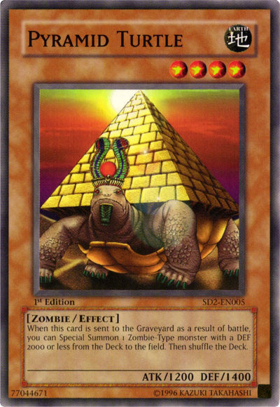 Pyramid Turtle [SD2-EN005] Common | Jomio and Rueliete's Cards and Comics