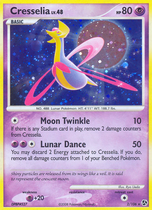Cresselia (2/106) [Diamond & Pearl: Great Encounters] | Jomio and Rueliete's Cards and Comics