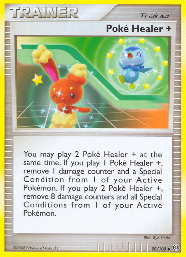 Poke Healer + (90/100) [Diamond & Pearl: Stormfront] | Jomio and Rueliete's Cards and Comics
