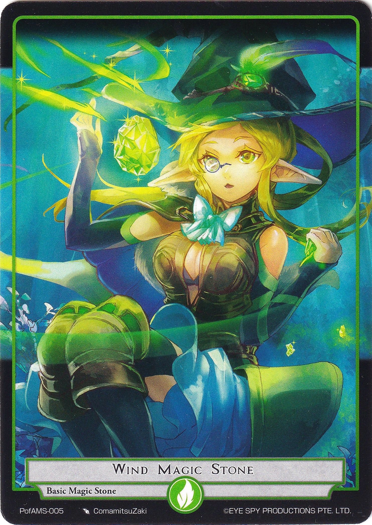 Wind Magic Stone (PofAMS-005) [Alice Origin IV: Prologue of Attoractia] | Jomio and Rueliete's Cards and Comics