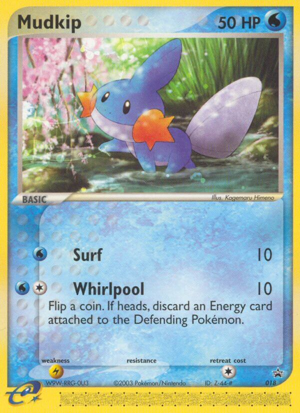 Mudkip (018) [Nintendo: Black Star Promos] | Jomio and Rueliete's Cards and Comics