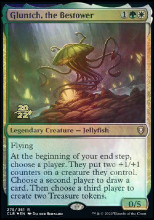 Gluntch, the Bestower [Commander Legends: Battle for Baldur's Gate Prerelease Promos] | Jomio and Rueliete's Cards and Comics