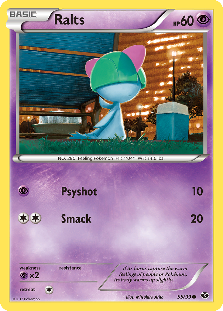 Ralts (55/99) [Black & White: Next Destinies] | Jomio and Rueliete's Cards and Comics